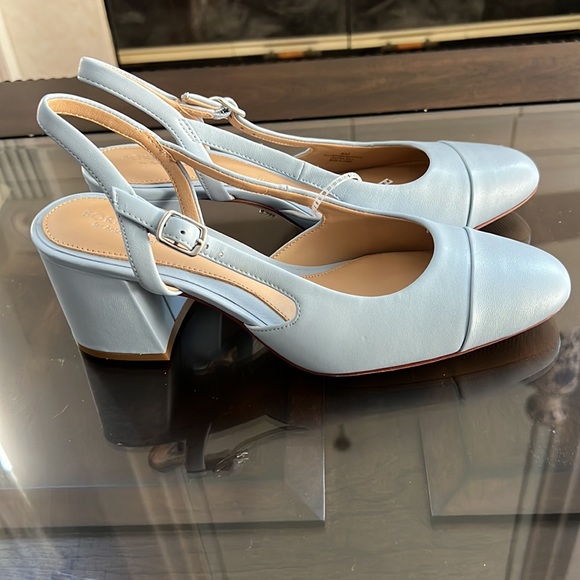 ANTONIO MELANI | Shoes | Antonio Melani X Born On Fifth Danielle Leather  Slingback Pumps | Poshmark